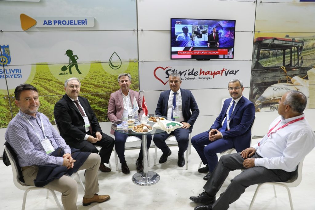 Silivri belediyesi tarım fuarında büyük ilgi gördü